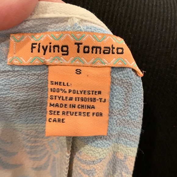 Flying Tomato boho blouse 🌸S: Small - Picture 4 of 4